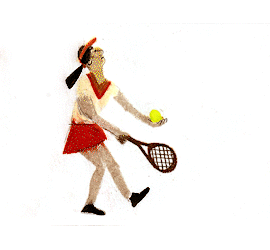 Tennis Animation by Mia November