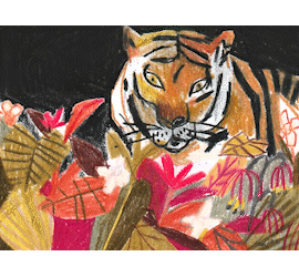 Tiger Animated gif by Mia November